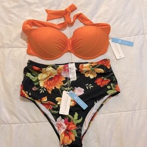 Cupshe tropical bikini